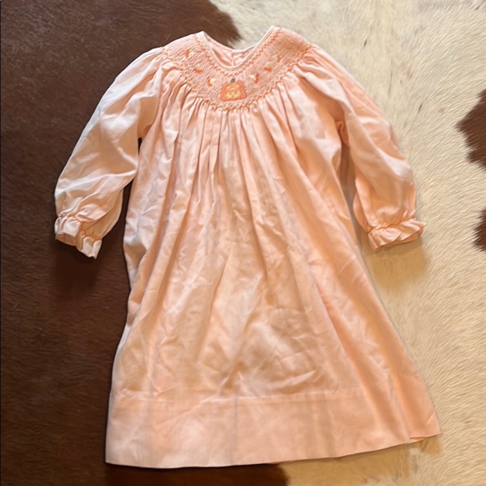 Smocked Halloween Dress